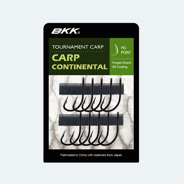 BKK TOURNAMENT CARP CONTINENTAL HOOKS