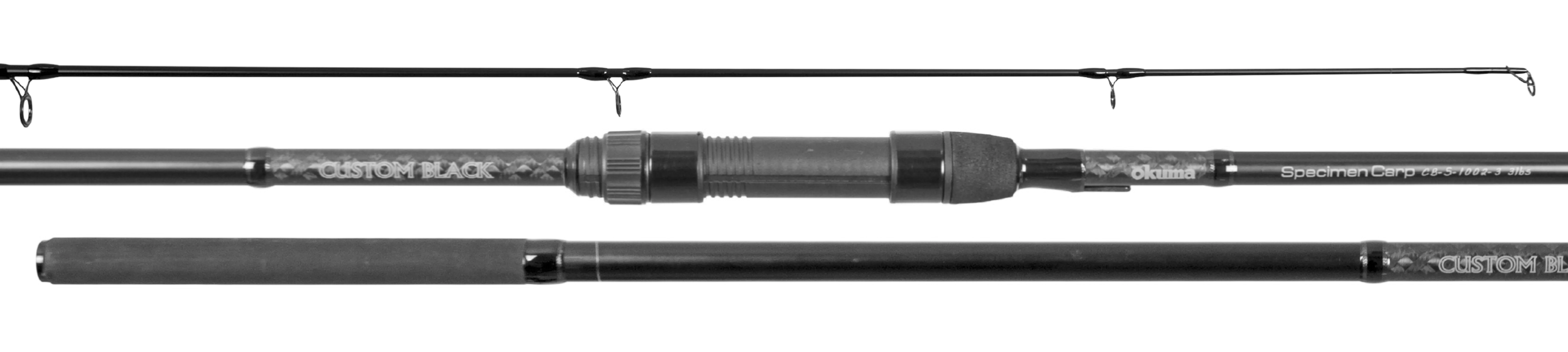 OKUMA CUSTOM BLACK SPECIMEN CARP ROD