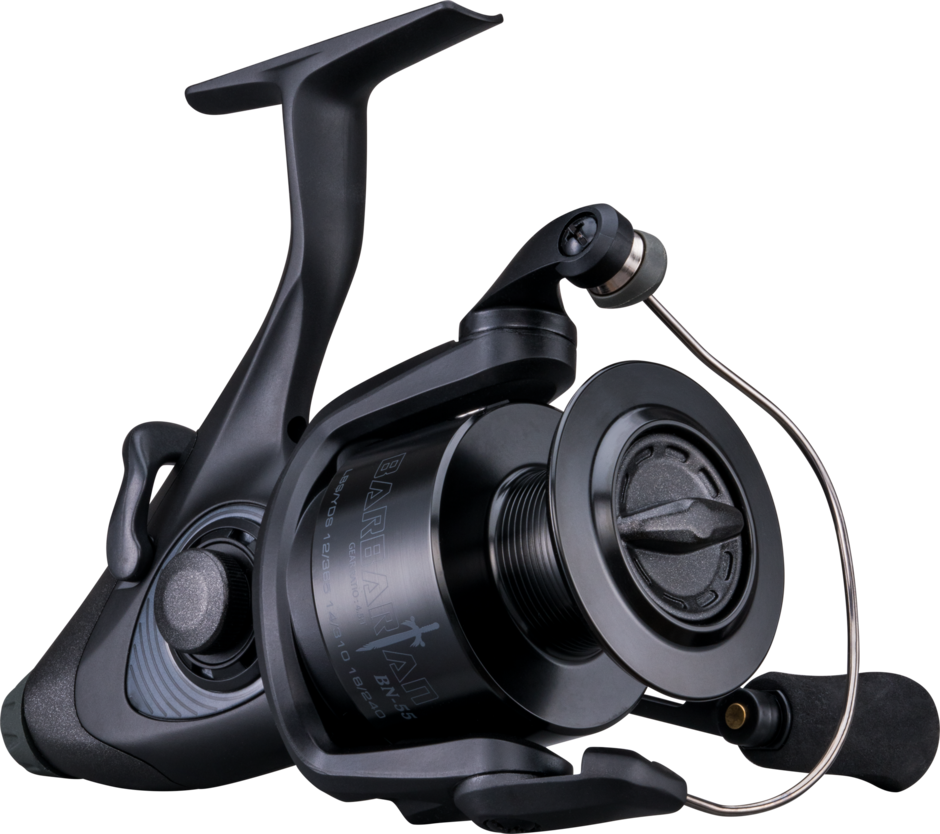 OKUMA BARBARIAN BLACK BAITFEEDER REEL