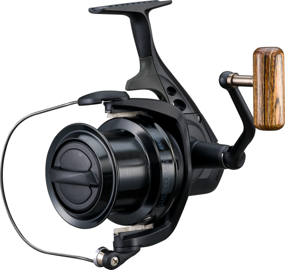OKUMA CUSTOM BLACK FRONT DRAG SPINNING REEL