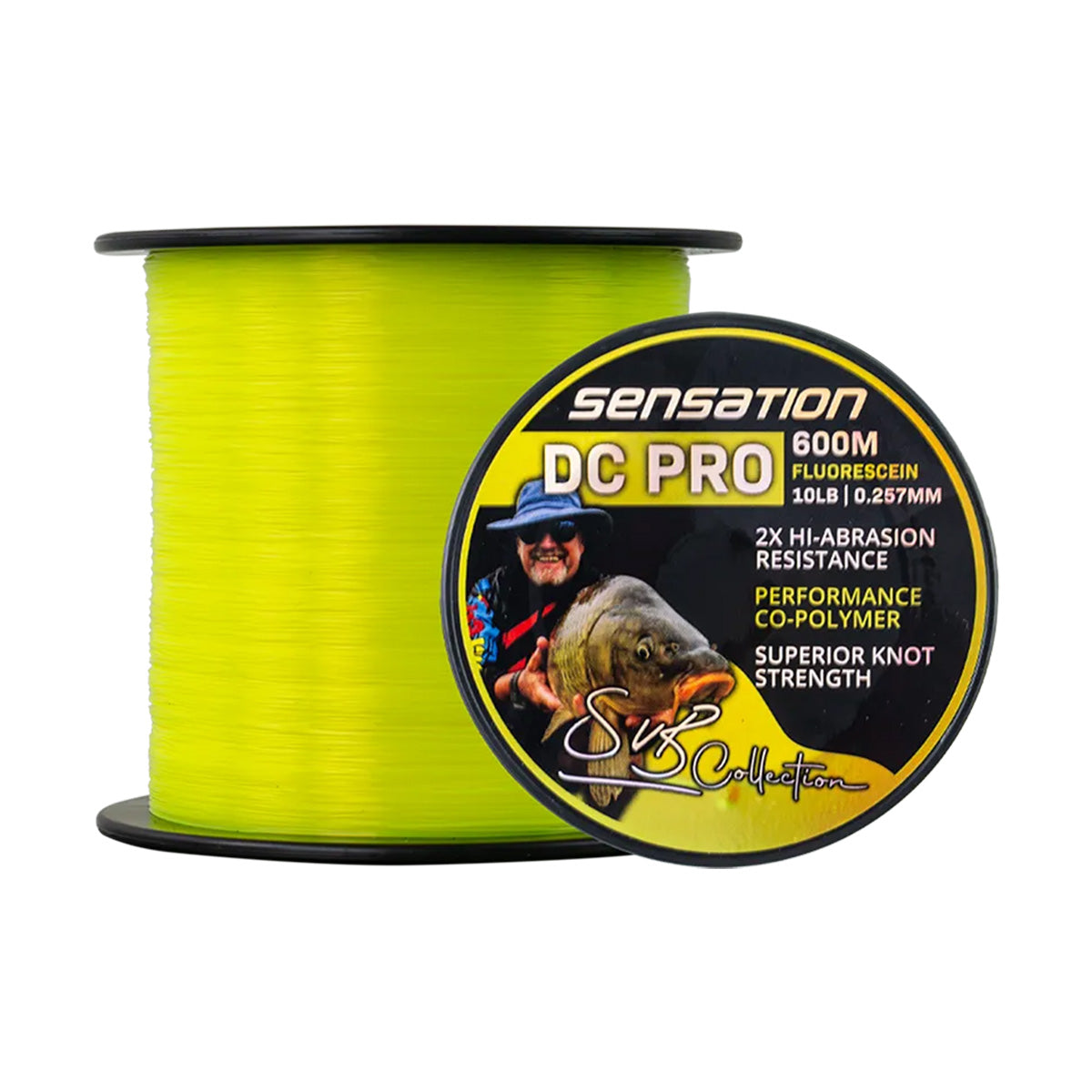 SENSATION DC PRO HI-ABRASION LINE - FLUORESCEIN YELLOW